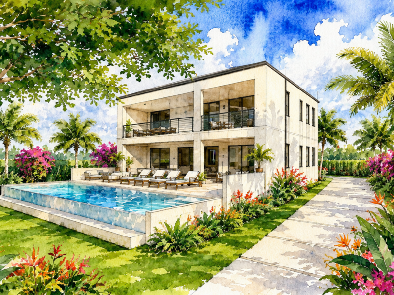4 bed Gated Community, Golf Resort For Sale in St. James, - thumb 1